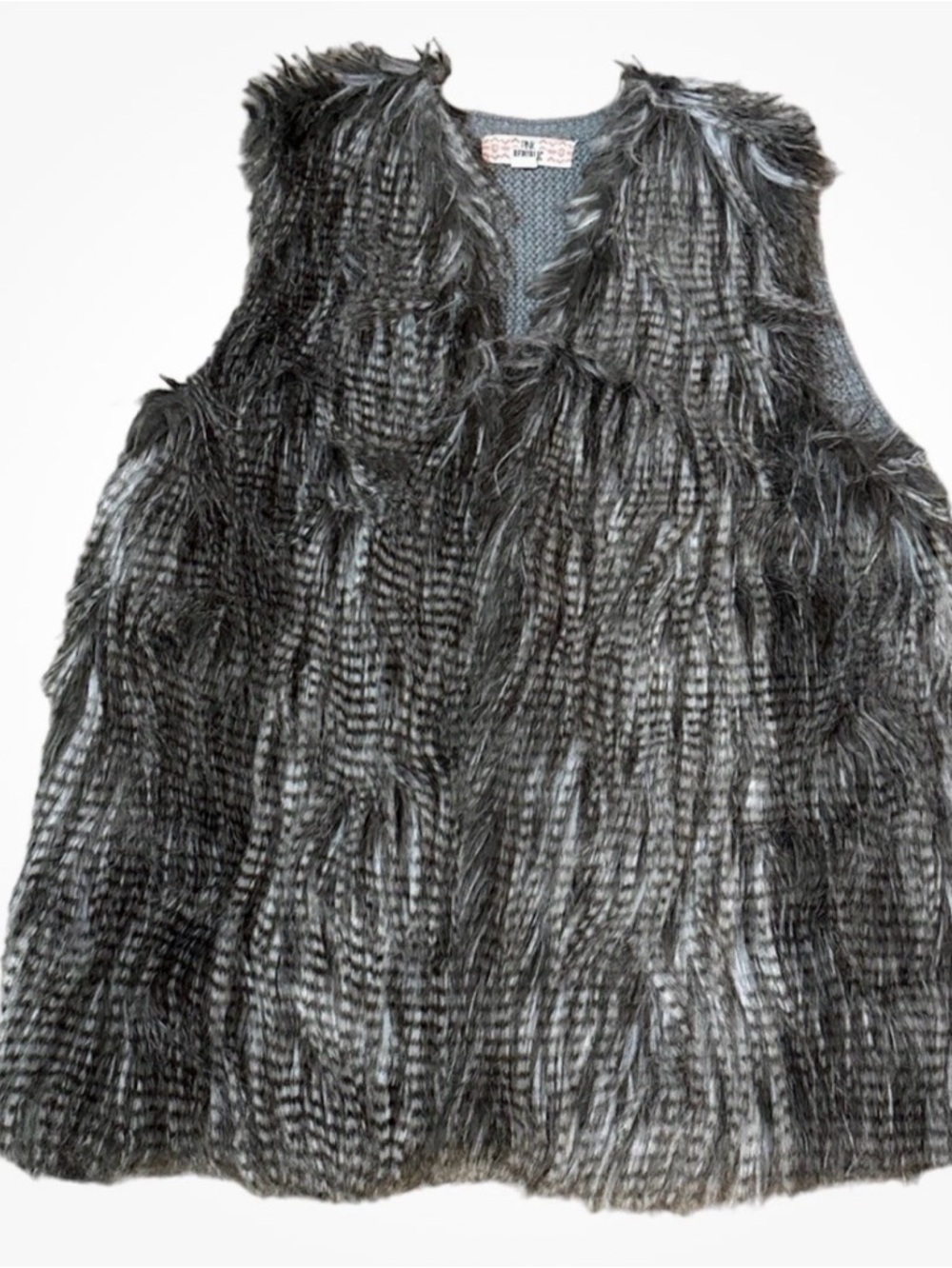 Pink Republic Heathered Gray Knit Sweater